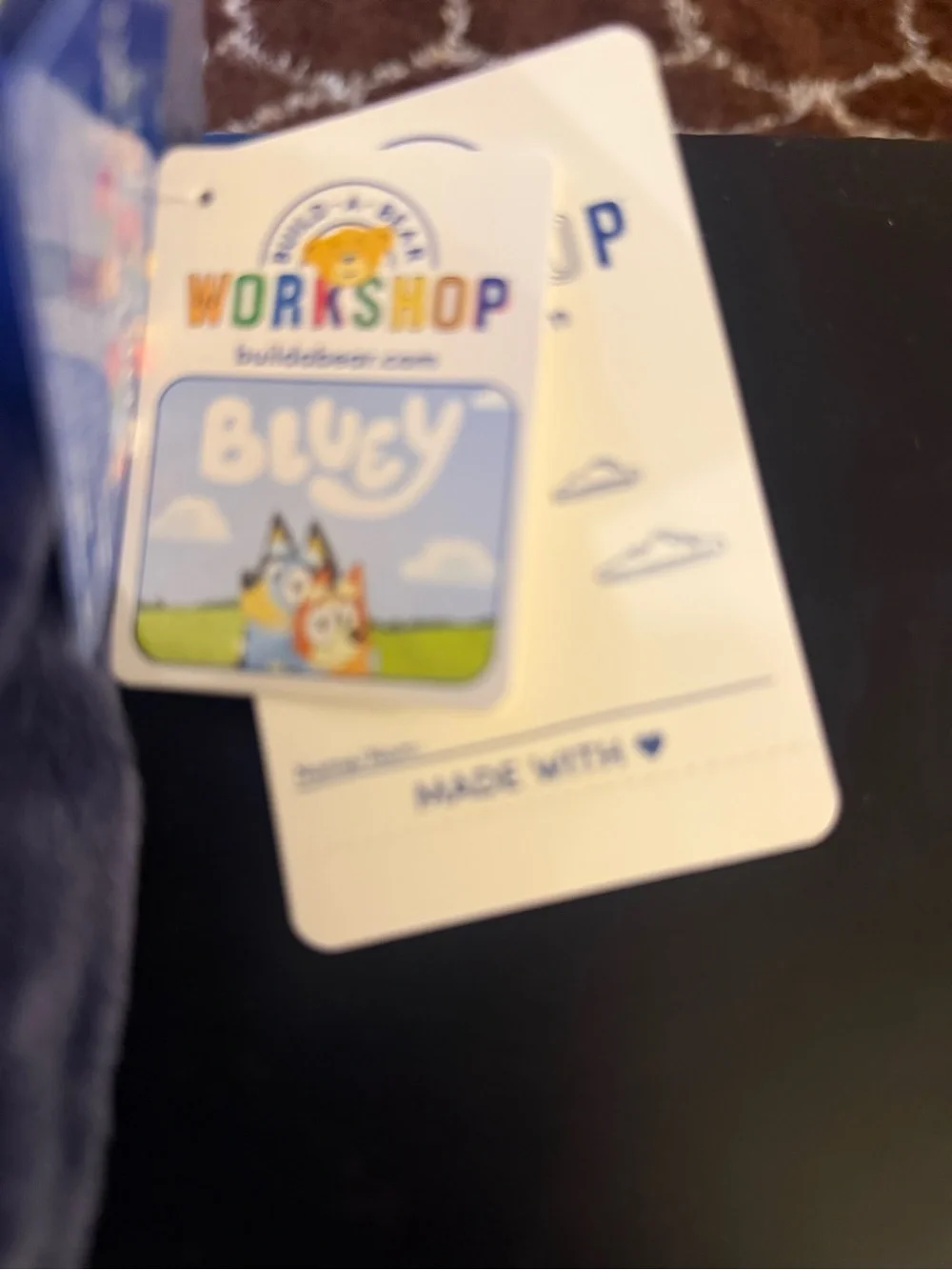 New Build  A Bear Bluey unstuffed